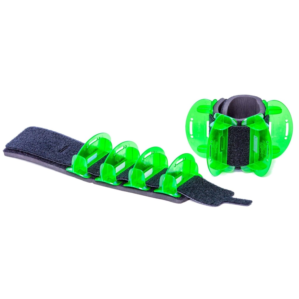 [LRPCFIN] Aqualogix High Speed Hybrid Fins - Green